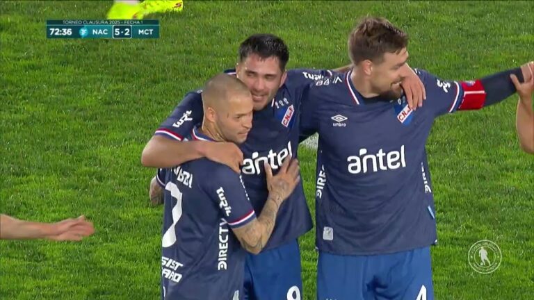 Nacional 5-2 Montevideo City Torque