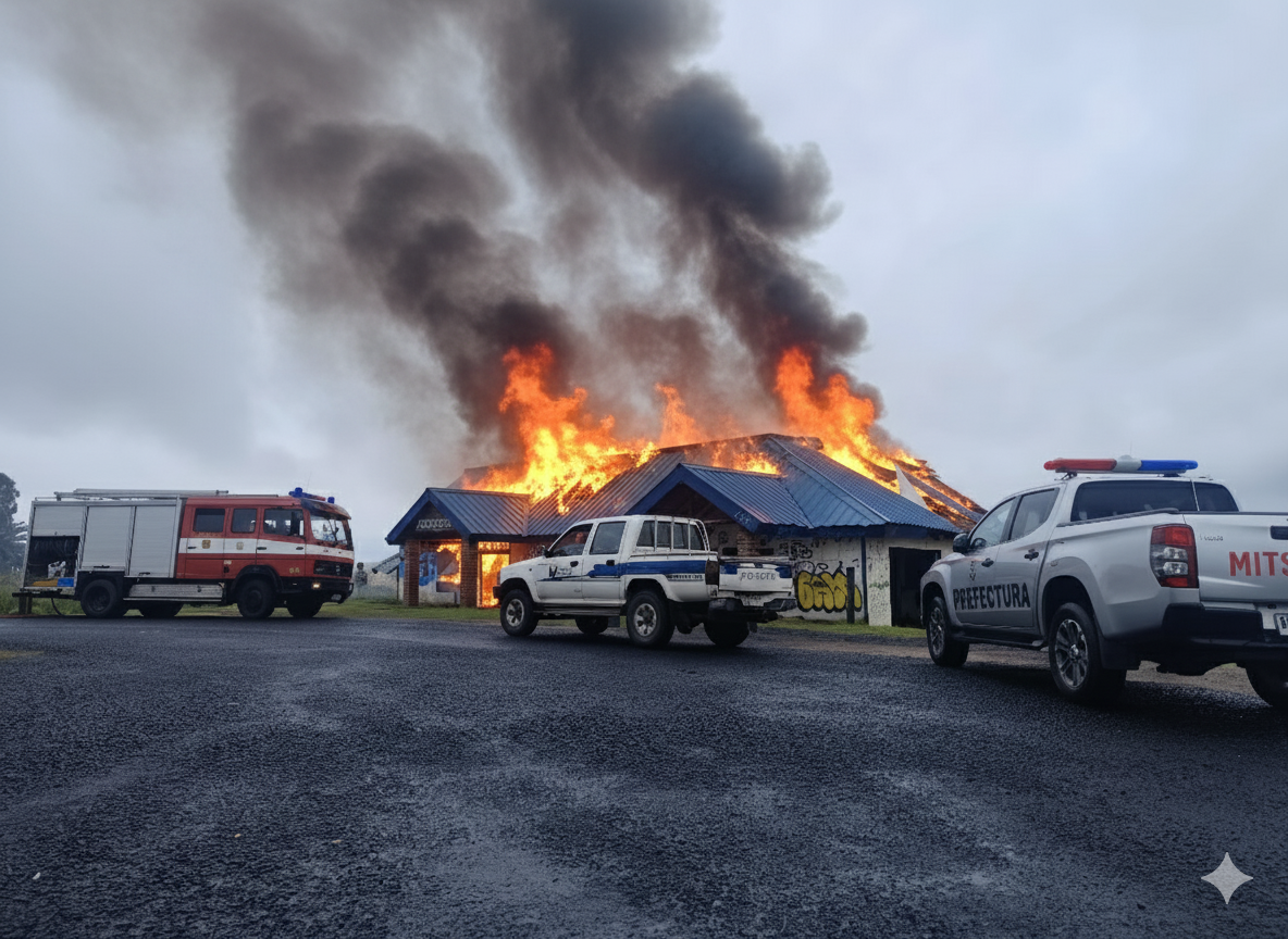 foto fuego Piedra Lisa