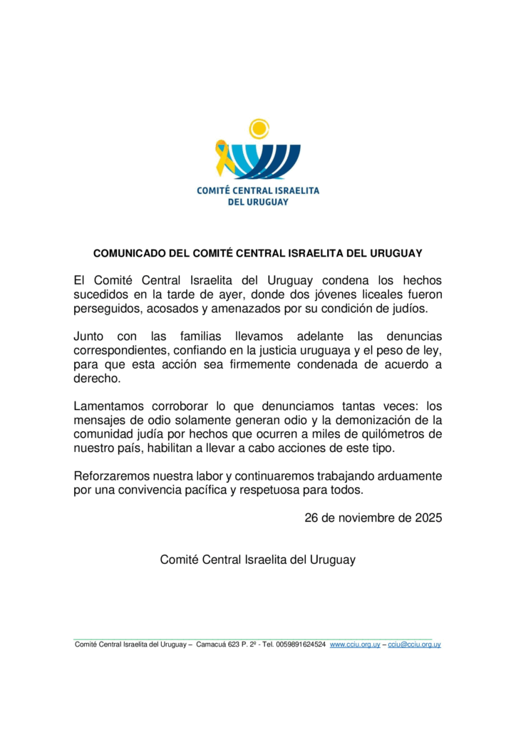 comunicado