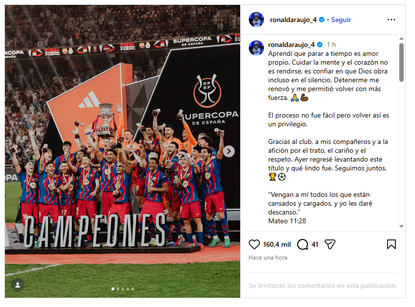 Ronad Araujo Redes Sociales